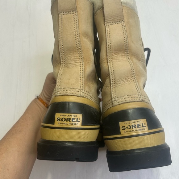 Sorel Caribou II NM1000-280 Snow Boots Mens 9 Waterproof Leather Winter main image 10